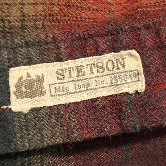 Stetson - Men’s XXL - Red & Blue Flannel Style - Pearl Snap Western Shirt - - Picture 14 of 14